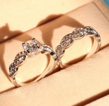 Wedding ring set jewelry