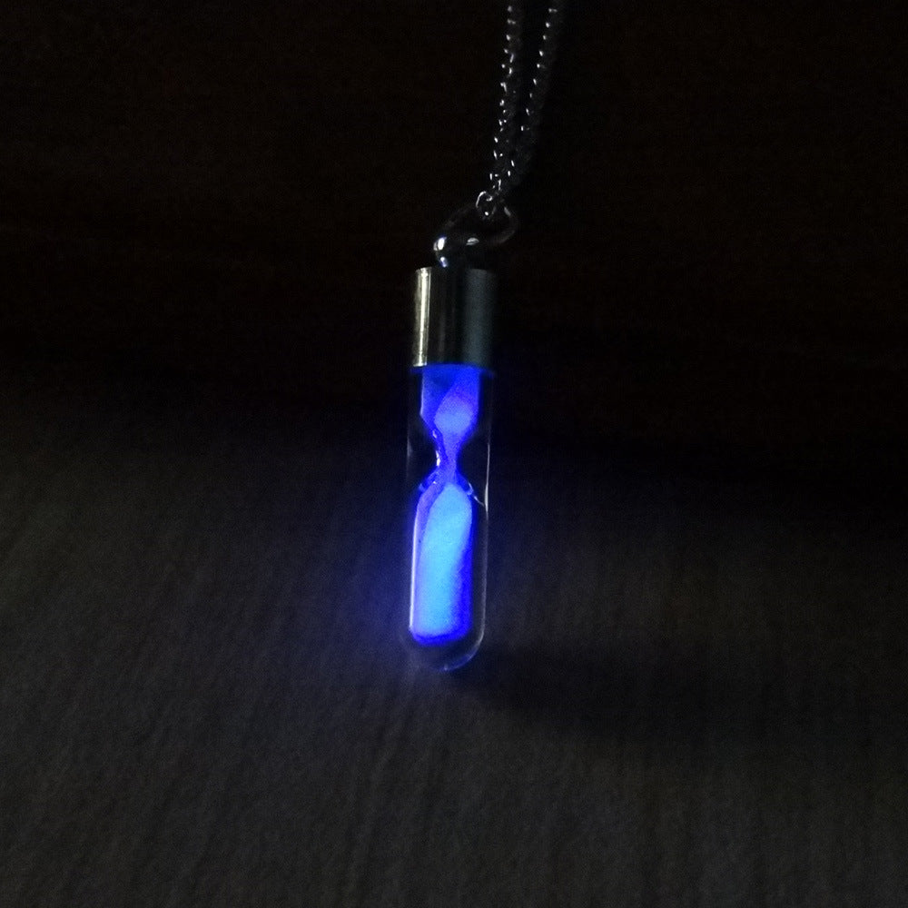 Time Hourglass Noctilucent Necklace